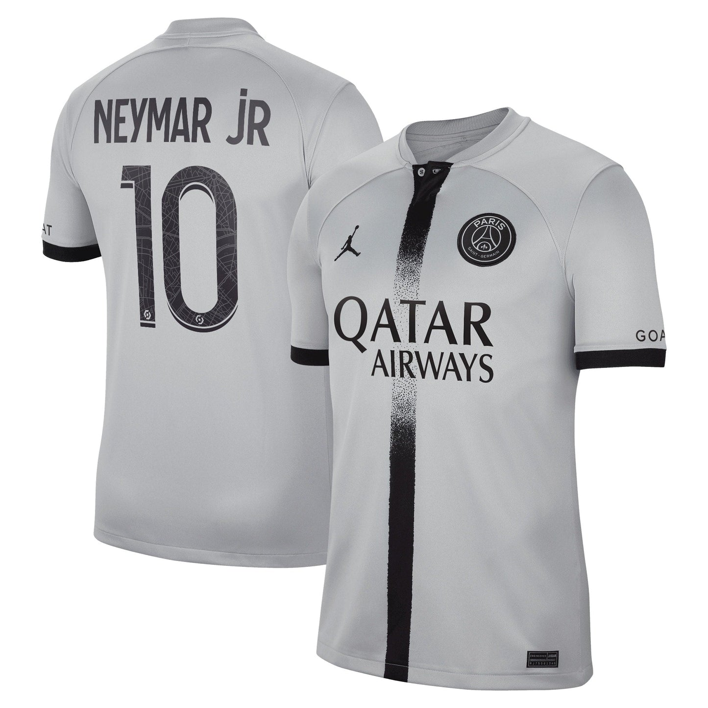 Maillot PSG Extérieur 2022/23 - Neymar Jr 10 - MyBabiesHeros