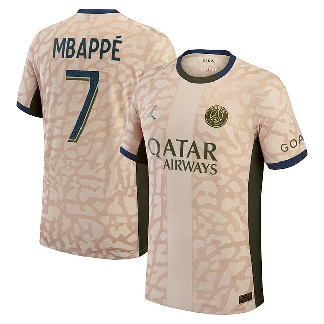 Maillot PSG Quatrième 2023/24 - MBAPPÉ 7 - MyBabiesHeros