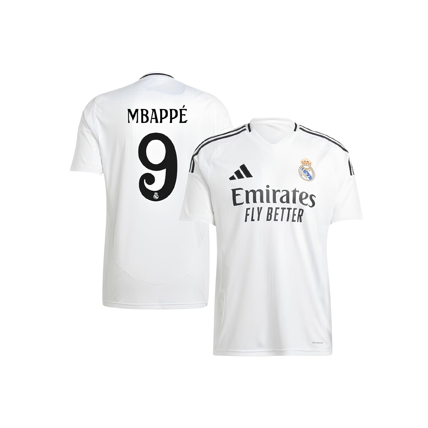 Maillot Real Madrid Domicile 2024/25 - Mbappé 9 - MyBabiesHeros