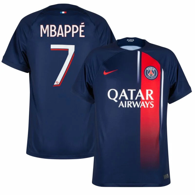 Maillot PSG Domicile 2023/24 - MBAPPÉ 7 - MyBabiesHeros