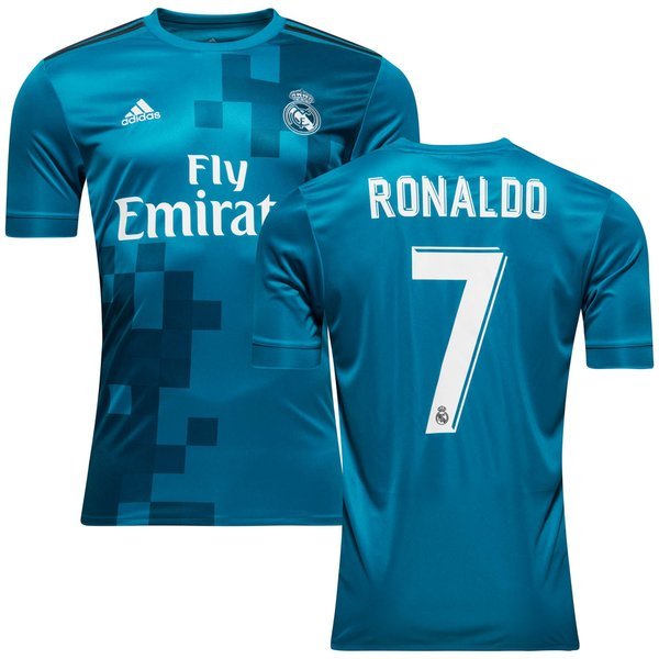 Maillot Real Madrid Troisième 2017/18 - Ronaldo 7