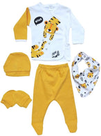 0 - 3 - 6 months newborn suit clothes tiger print wholesale