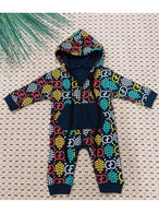 baby rompers wholesale winter baby hooded rompers zdr1