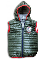 3-4-5-6-7-8-9-10 ages winter children's hooded vest wholesale color4
