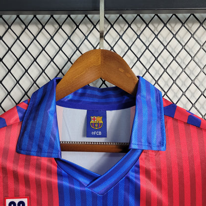 Maillot Barcelone Domicile 1992/93 - Manches Longues