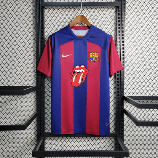 Maillot Barcelone Domicile 2023/24 (Rolling Stones)