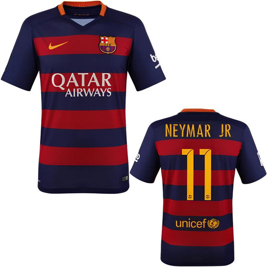 Maillot Barcelone Domicile 2015/16 - Neymar Jr 11