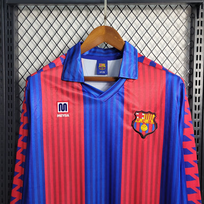 Maillot Barcelone Domicile 1992/93 - Manches Longues