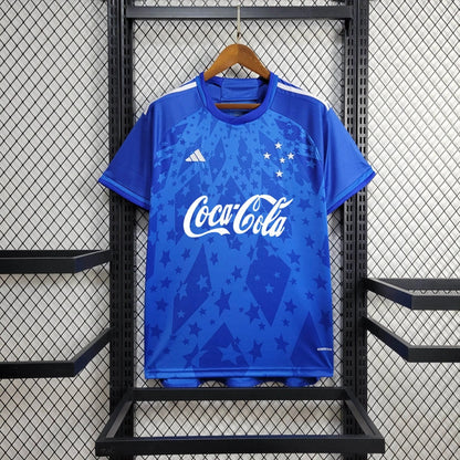 Maillot Cruzeiro Domicile 2024/25 - Tous les Sponsorings