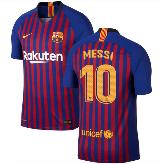 Maillot Barcelone Domicile 2018/19 - Messi 10