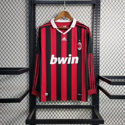 Maillot AC Milan Domicile 2009/10 - Manches Longues