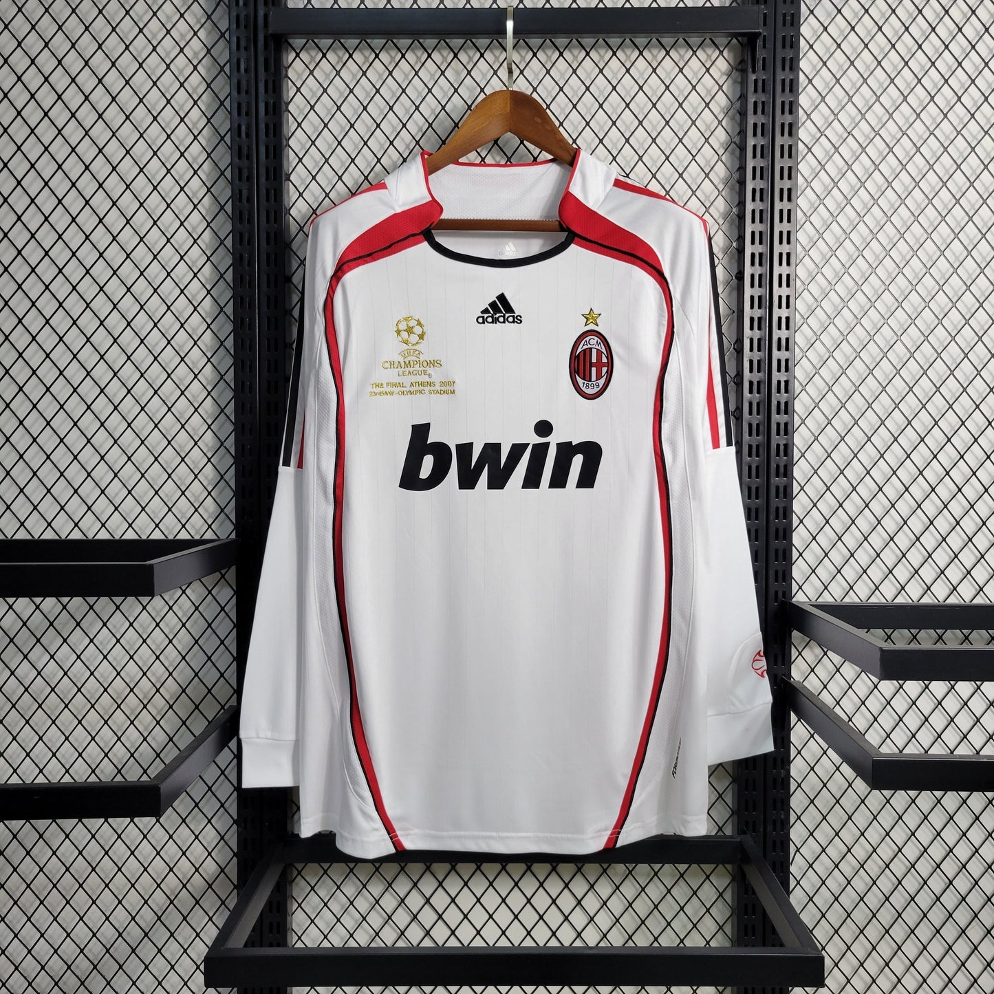 Maillot AC Milan Extérieur 2006/07 - Manches Longues - Finale de la Ligue des Champions