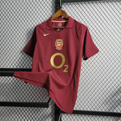 Maillot Arsenal Domicile 2005/06