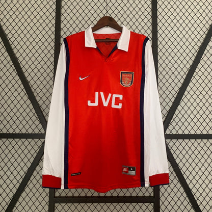 Maillot Arsenal Domicile 1998/99 - Manches Longues