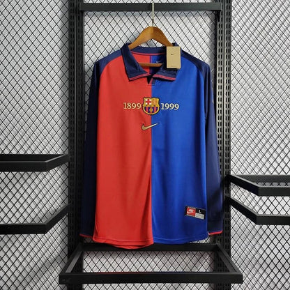 Maillot Barcelone 1999/00 - 100ème Anniversaire - Manches Longues