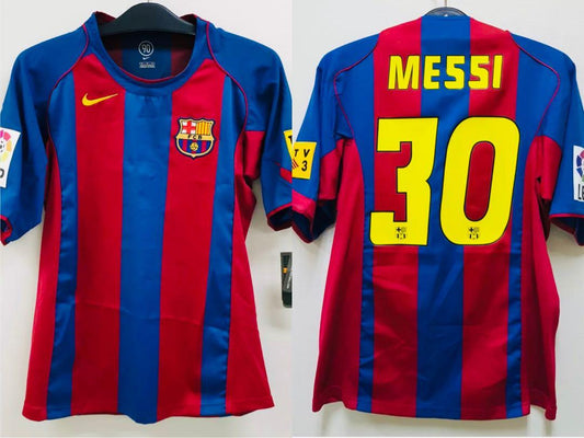 Maillot Barcelone Domicile 2005/06 - Messi 30