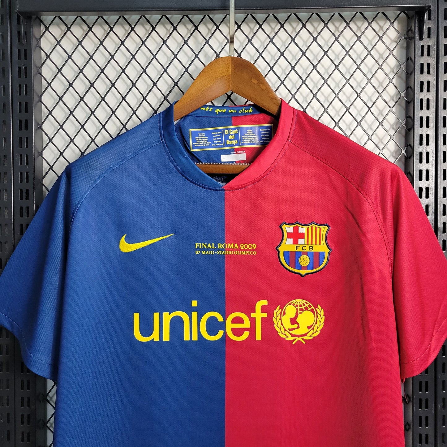 Maillot Barcelone Domicile 2008/09 - Finale de la Ligue des Champions