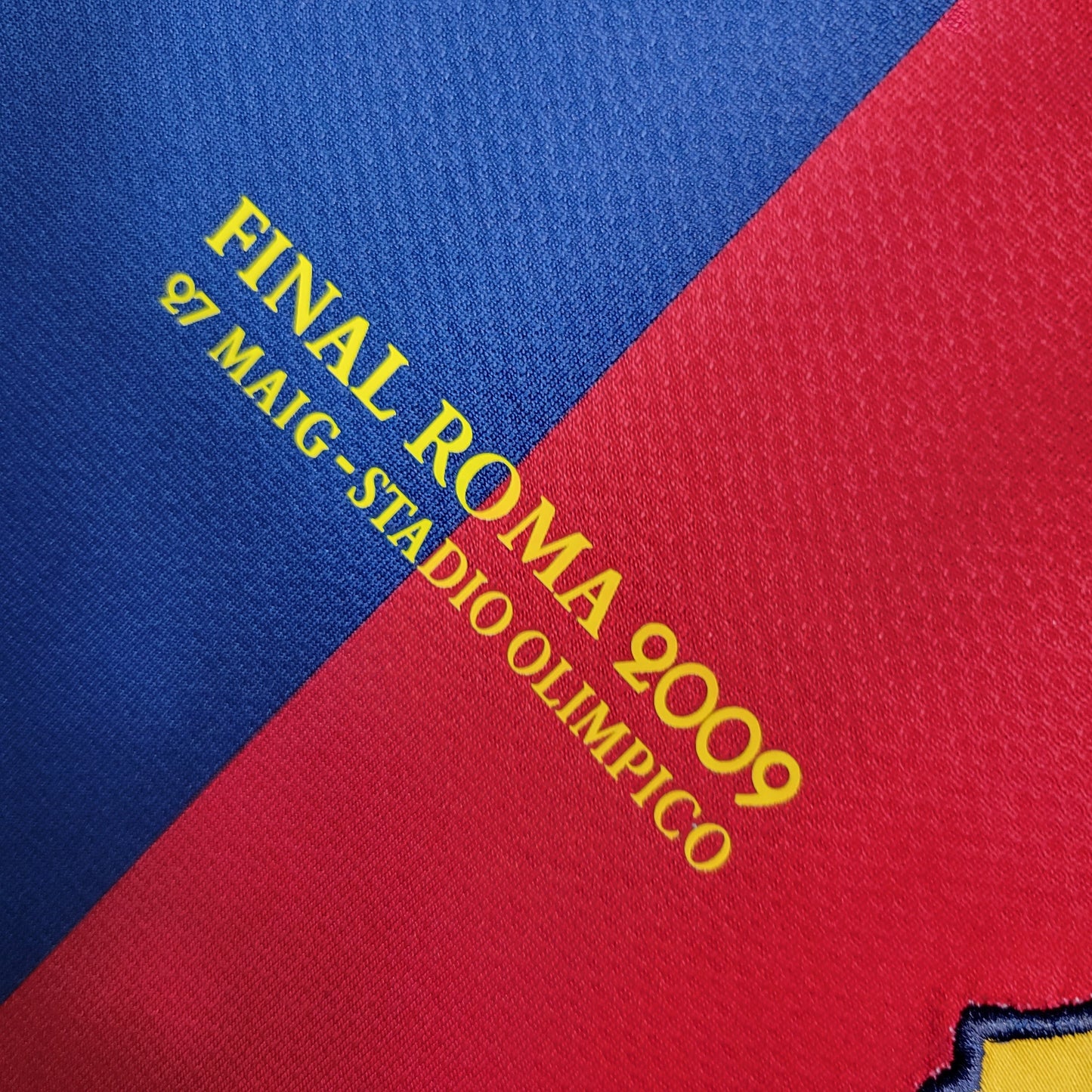 Maillot Barcelone Domicile 2008/09 - Finale de la Ligue des Champions