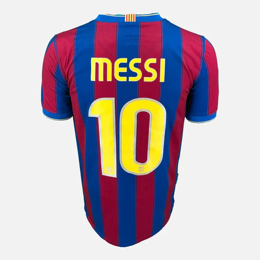 Maillot Barcelone Domicile 2009/10 - Messi 10