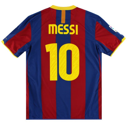 Maillot Barcelone Domicile 2010/11 - Messi 10