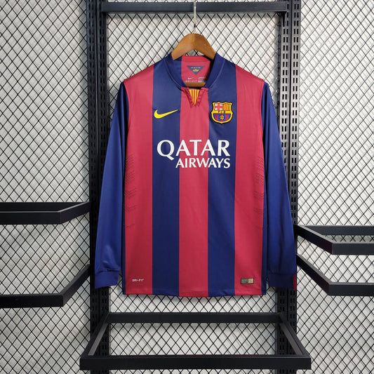 Maillot Barcelone Domicile 2014/15 - Manches Longues