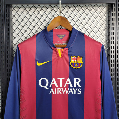 Maillot Barcelone Domicile 2014/15 - Manches Longues