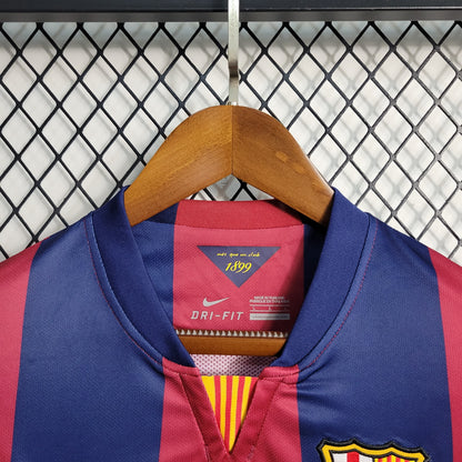 Maillot Barcelone Domicile 2014/15 - Manches Longues