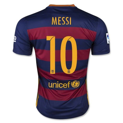 Maillot Barcelone Domicile 2015/16 - Messi 10