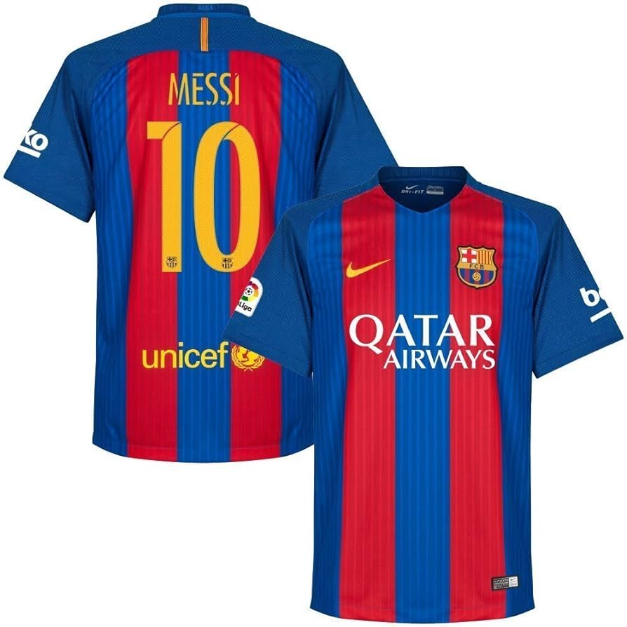 Maillot Barcelone Domicile 2016/17 - Messi 10