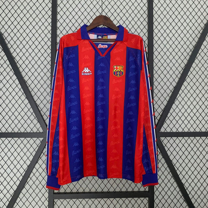 Maillot Barcelone Domicile 1996/97 - Manches Longues