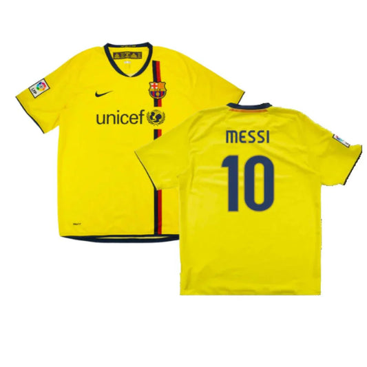 Maillot Barcelone Extérieur 2008/09 - Messi 10