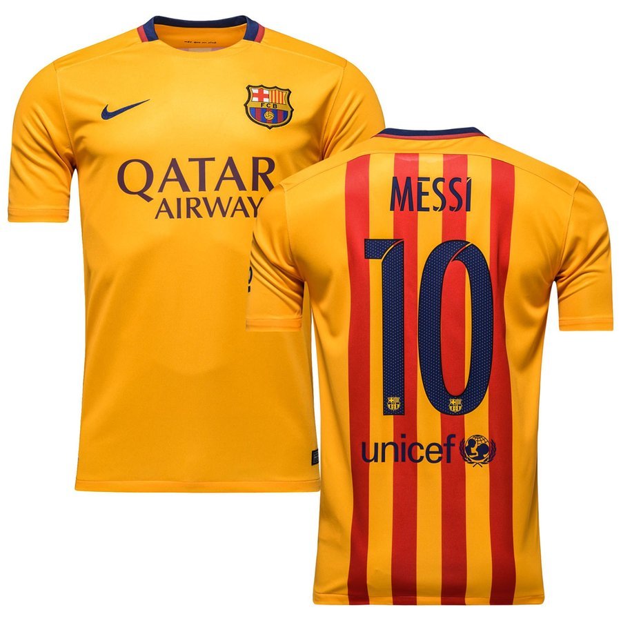 Maillot Barcelone Extérieur 2015/16 - Messi 10