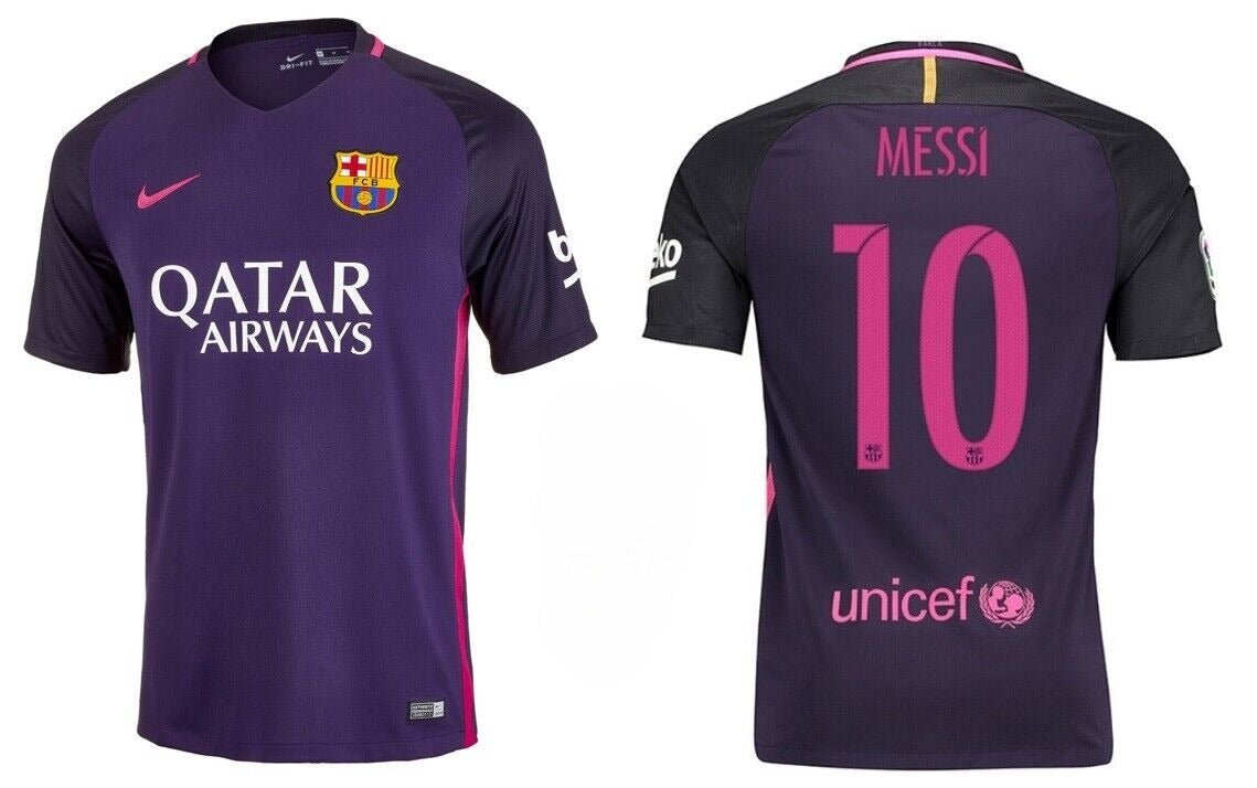 Maillot Barcelone Extérieur 2016/17 - Messi 10