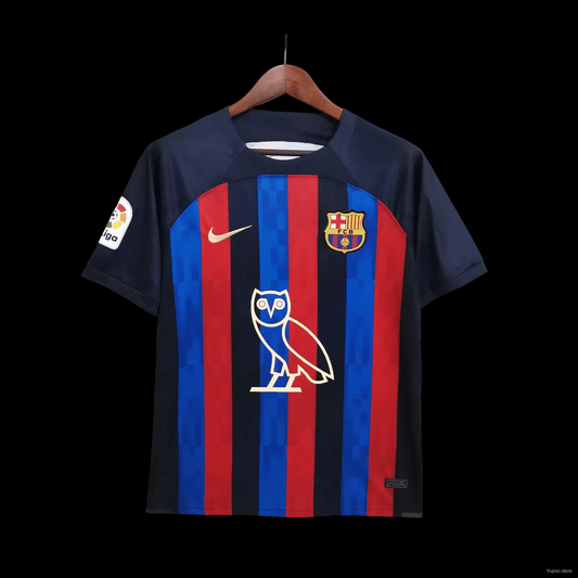 Maillot Barcelone x Drake OVO 2022/23