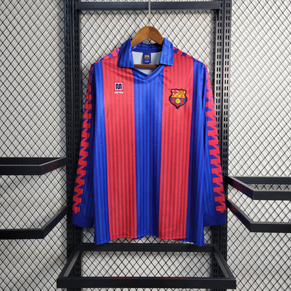 Maillot Barcelone Domicile 1992/93 - Manches Longues