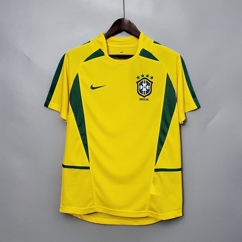 Maillot Brésil Domicile 2001/02