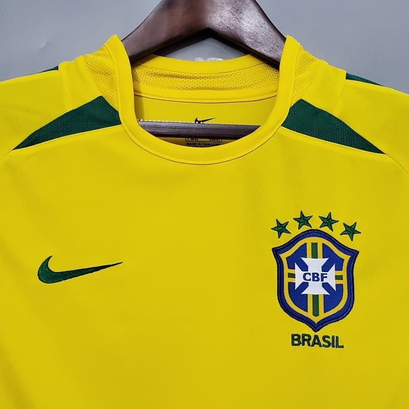 Maillot Brésil Domicile 2001/02