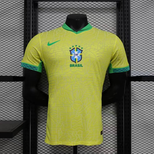 Maillot Brésil Domicile 2024/25 - Version Joueur