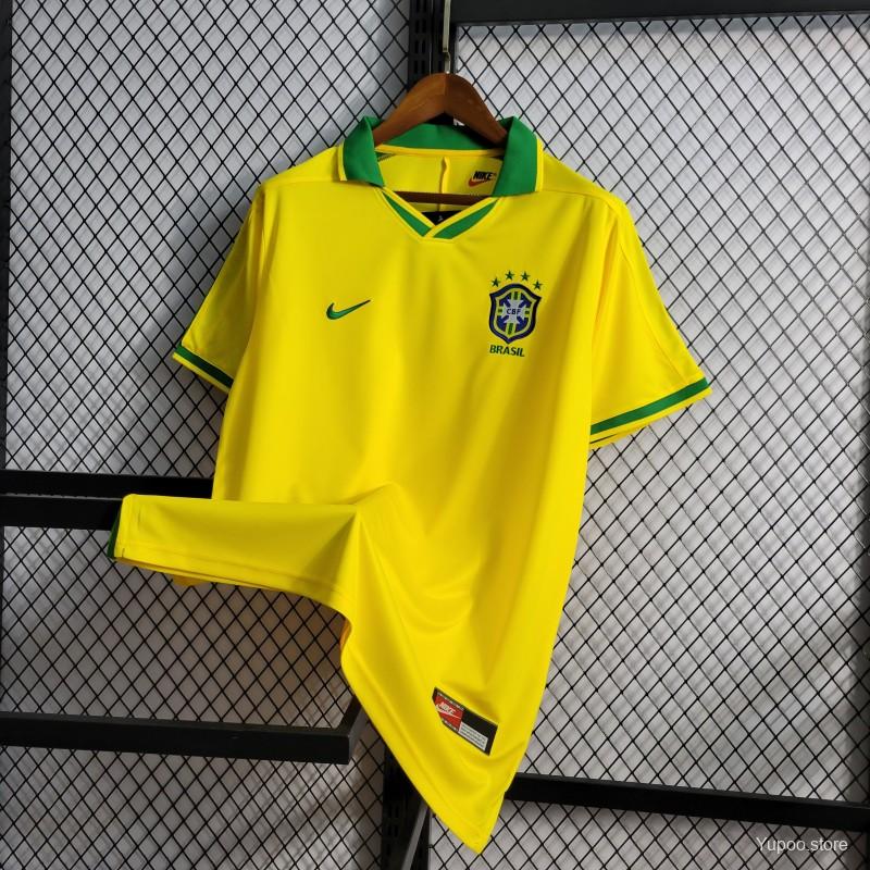 Maillot Brésil Domicile 1997/98