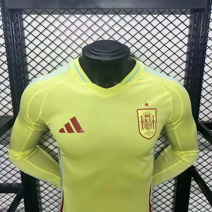 Maillot Espagne Extérieur 2024/25 - Manches Longues - Version Joueur