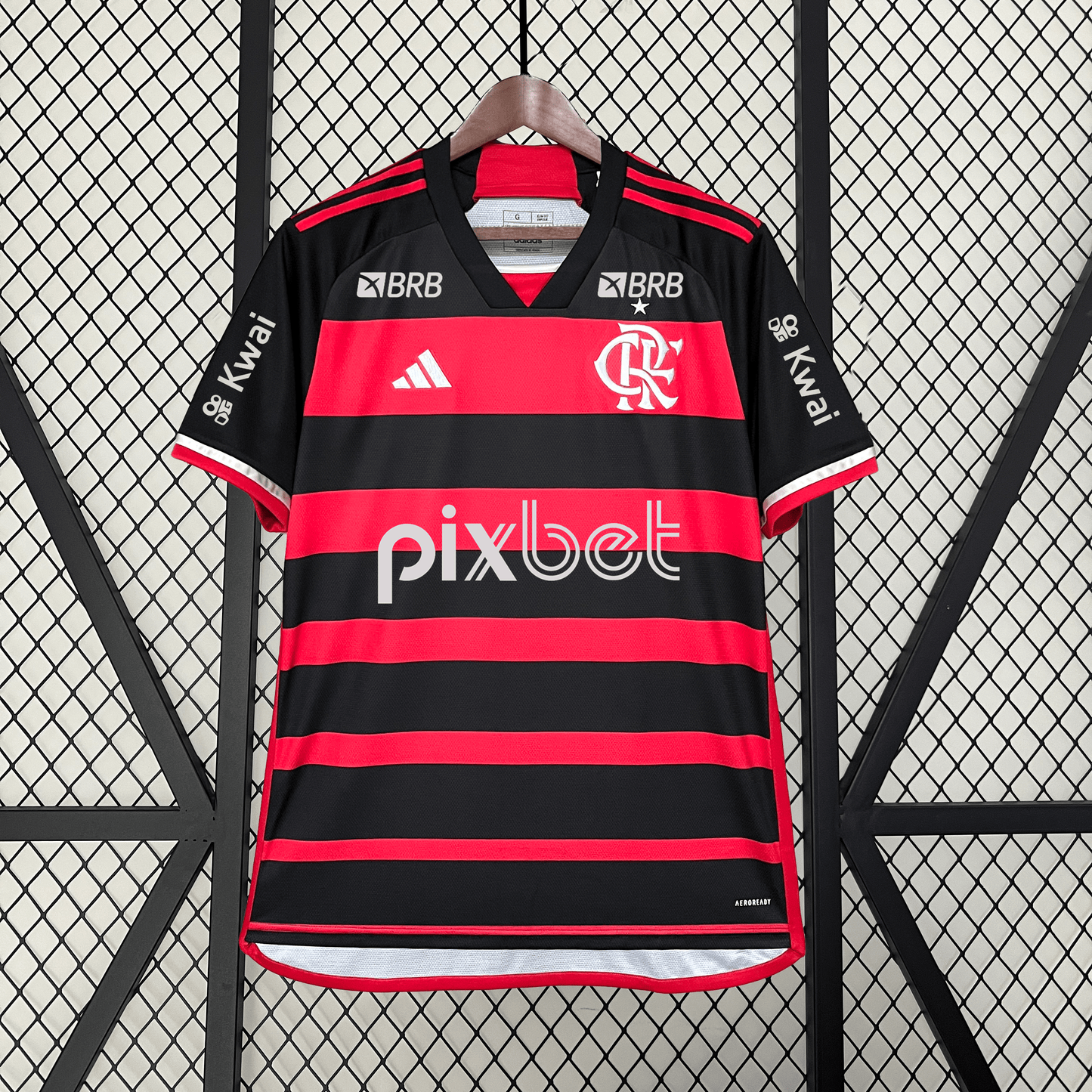 Maillot Flamengo Domicile 2024/25 - Tous les Sponsorings