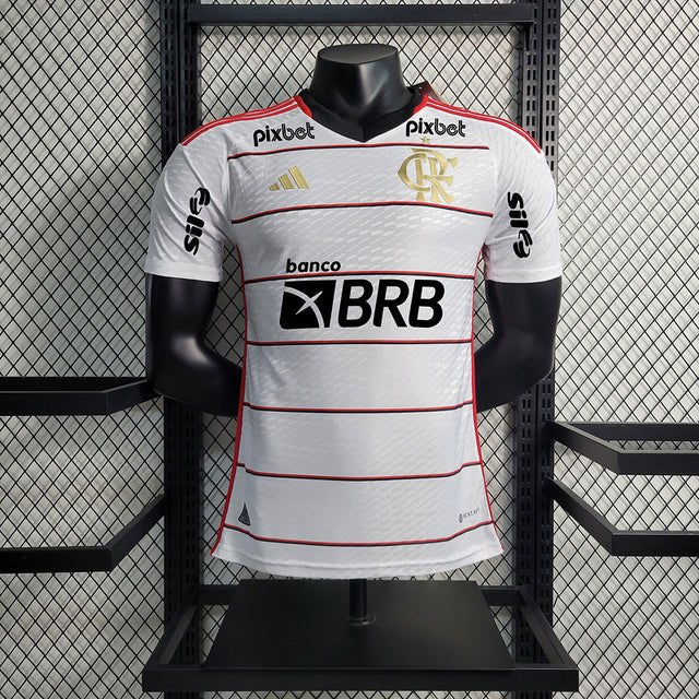 Maillot Flamengo Extérieur 2023/24 - Tous les Sponsorings - Version Joueur