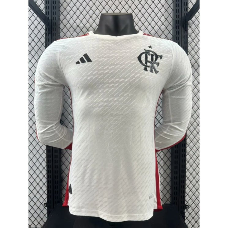 Maillot Flamengo Extérieur 2024/25 - Manches Longues - Version Joueur