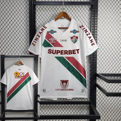 Maillot Fluminense Extérieur 2024/25 - Tous les Sponsorings