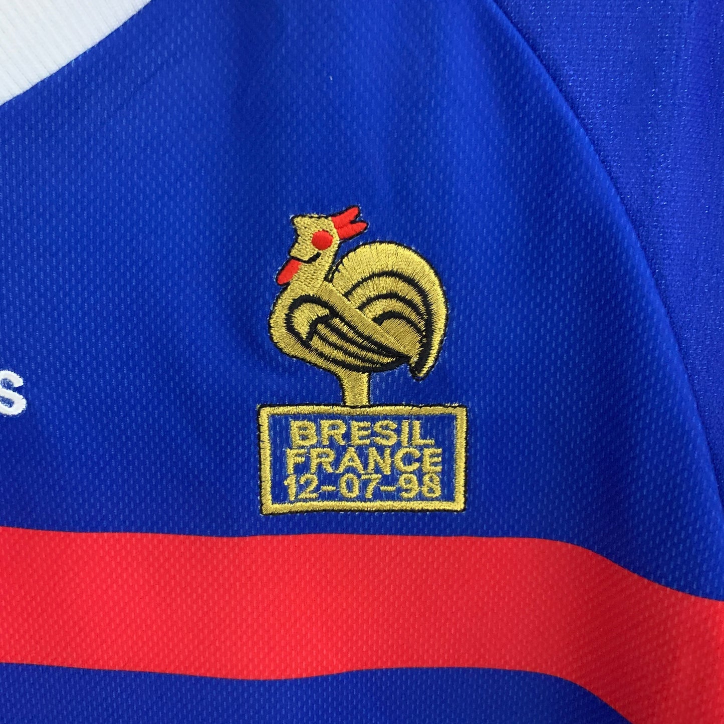 Maillot France Domicile 1998 - Manches Longues - Mundial 1998