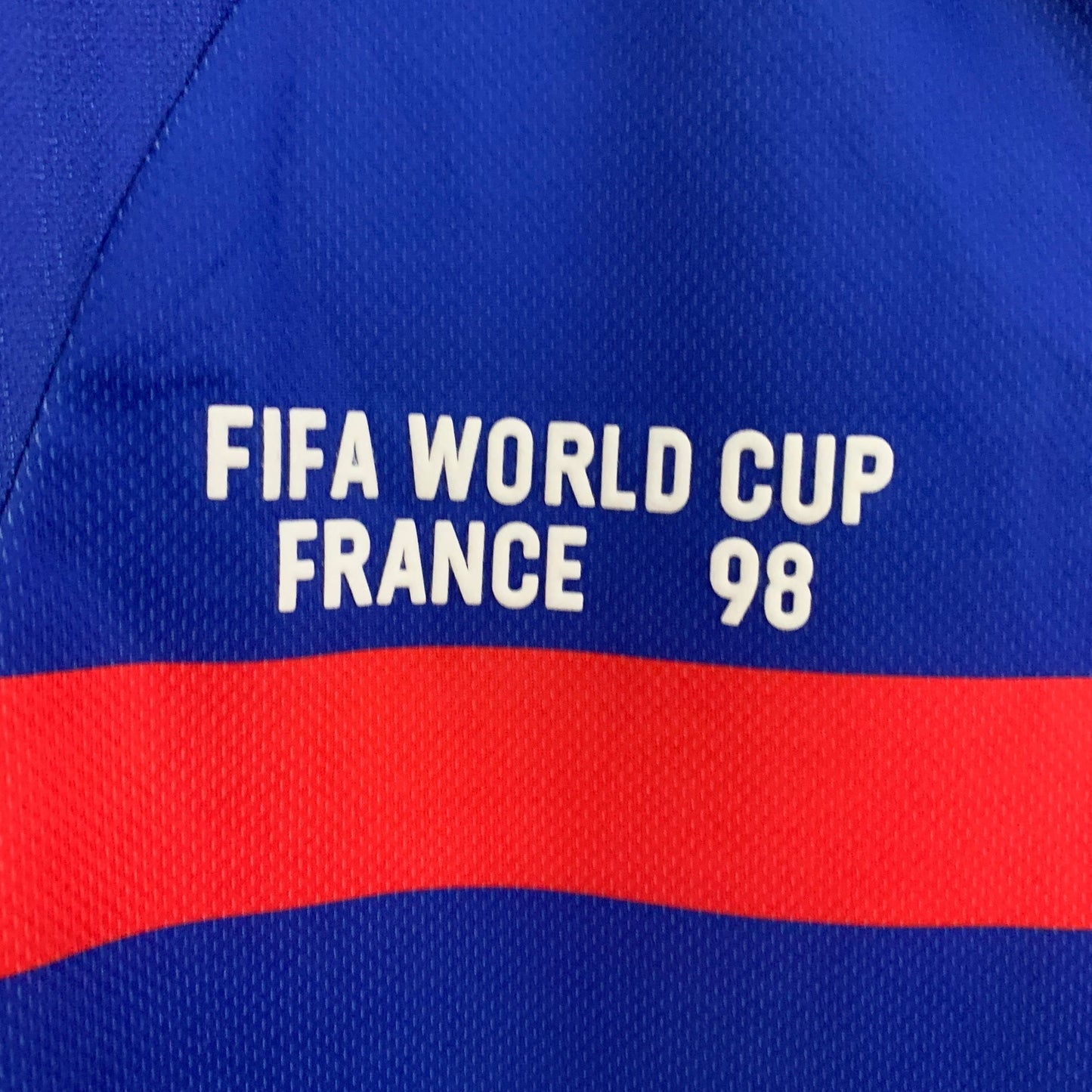 Maillot France Domicile 1998 - Manches Longues - Mundial 1998