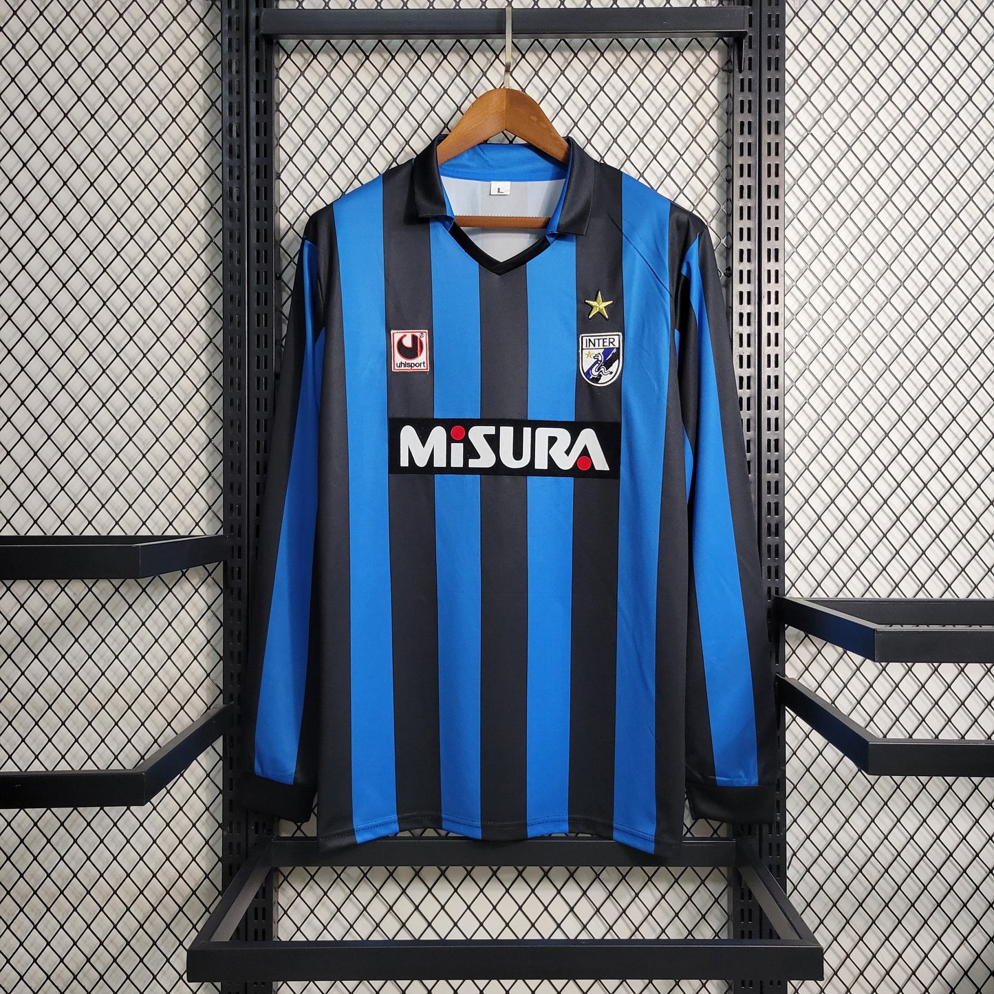 Maillot Inter Milan Domicile 1988/89 - Manches Longues