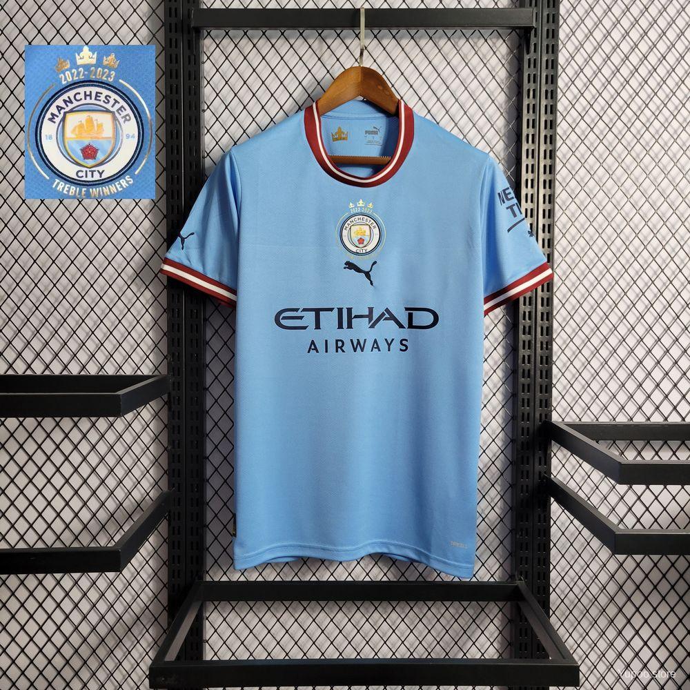 Maillot Manchester City Édition Spéciale 2022/23 - Triplete