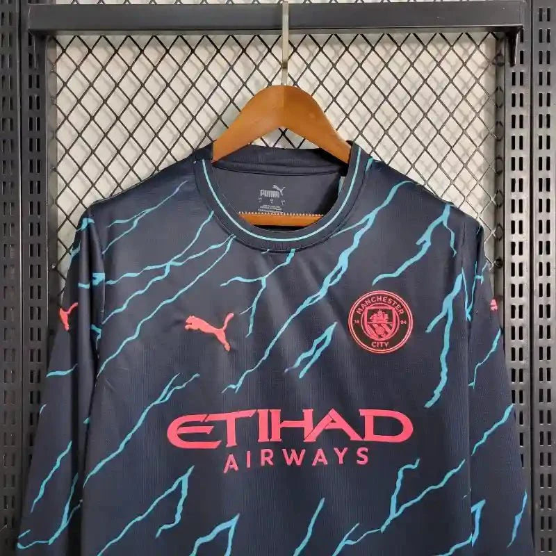 Maillot Manchester City Troisième 2023/24 - Manches Longues