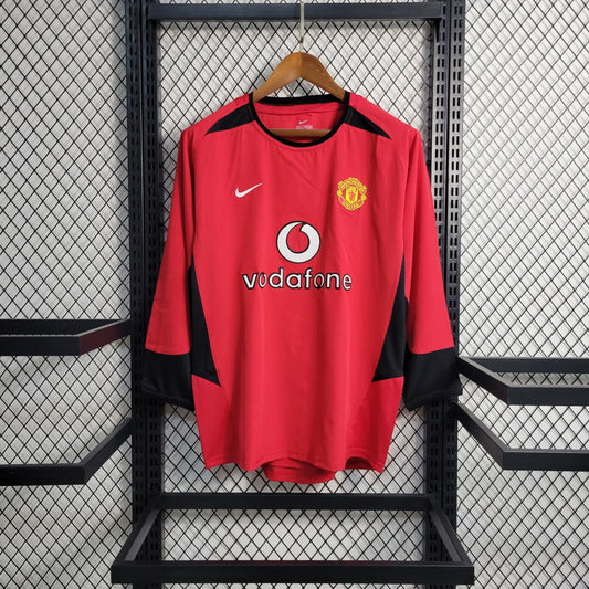 Maillot Manchester United Domicile 2003/04 - Manches Longues